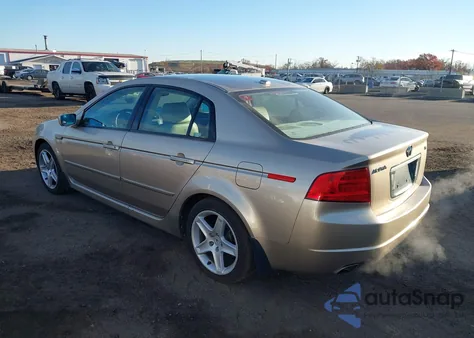 2004 Acura Tl из США, поврежденный, VIN 19UUA66294A065411